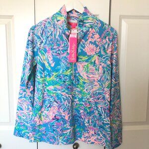 Lilly Pulitzer NWT popover, sweatshirt, SPF